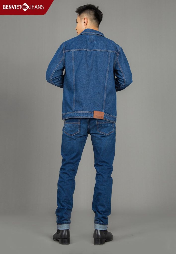 Áo Khoác Jeans 1 Lớp Nam