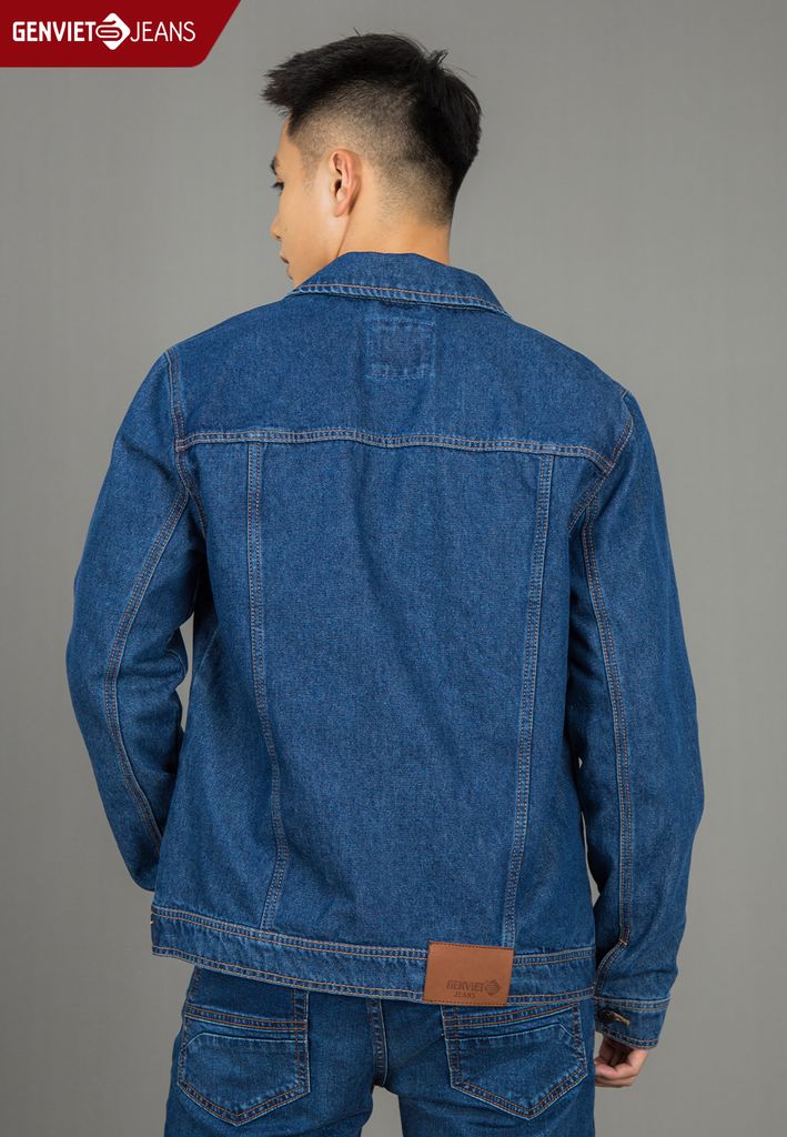 Áo Khoác Jeans 1 Lớp Nam