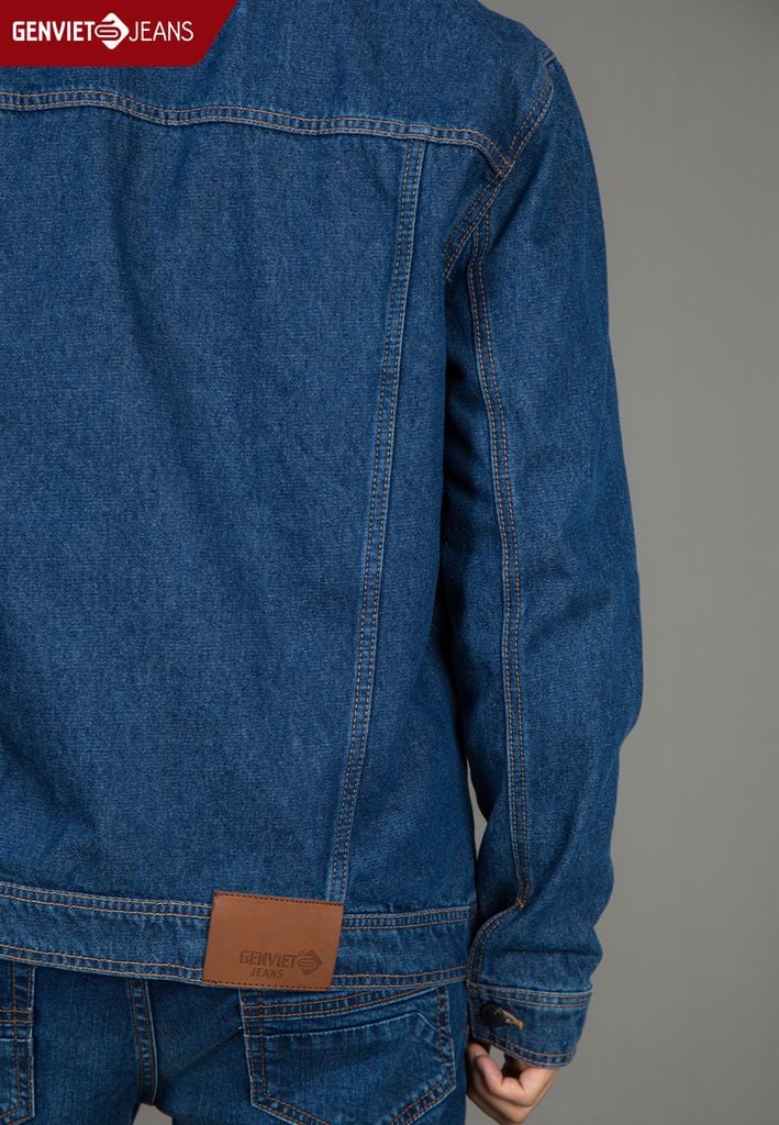 Áo Khoác Jeans 1 Lớp Nam