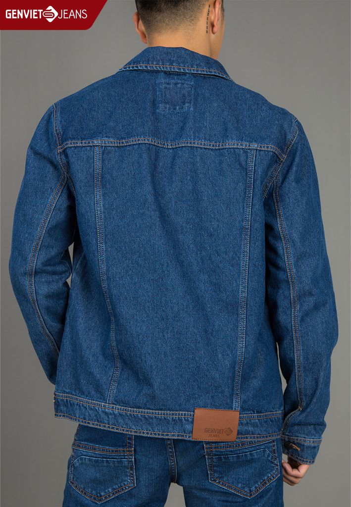 Áo Khoác Jeans 1 Lớp Nam