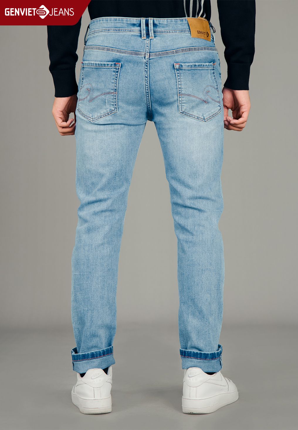  Quần Dài Nam Jeans Col Cơ Bản T1103J2128 