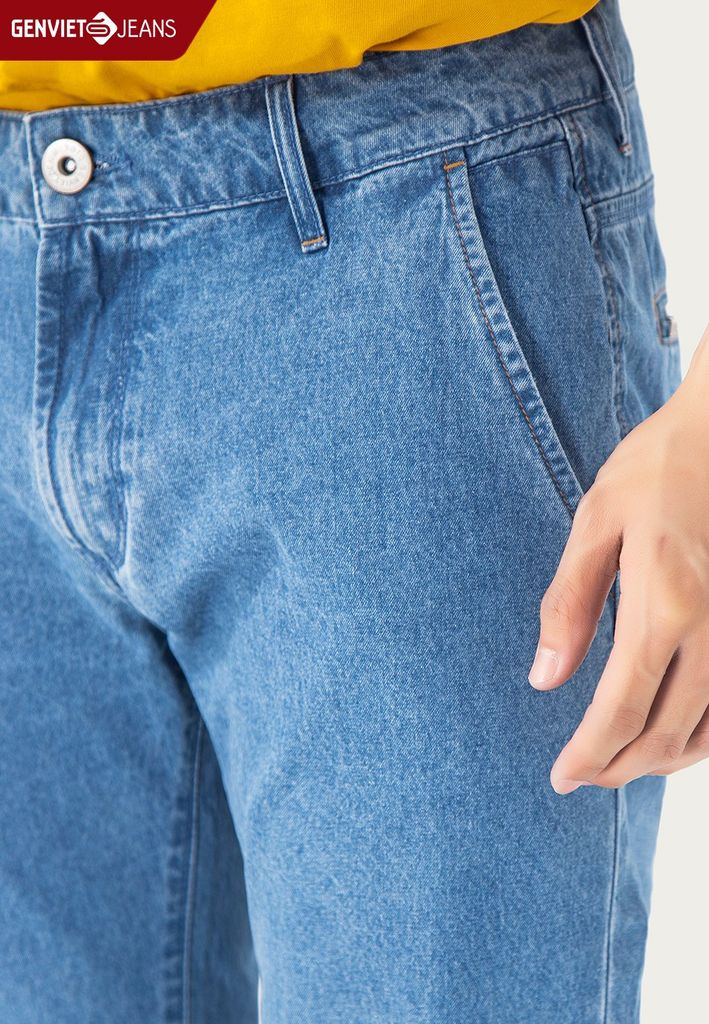 Quần Dài Nam Jeans Col Cơ Bản D1103J1546