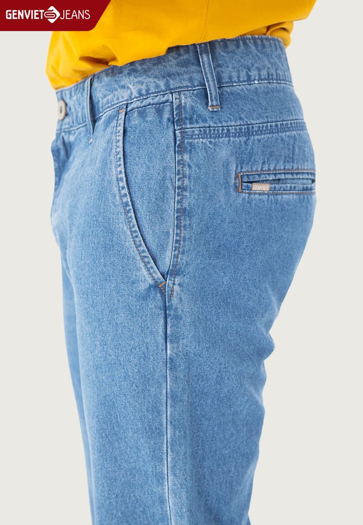 Quần Dài Nam Jeans Col Cơ Bản D1103J1546
