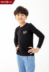 Áo Thun Dài Tay Bé Trai Thun Ôm Vừa K4121T2014