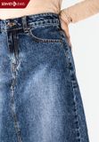 TJ328J1718 - Chân Váy Jeans Dáng Dài Nữ