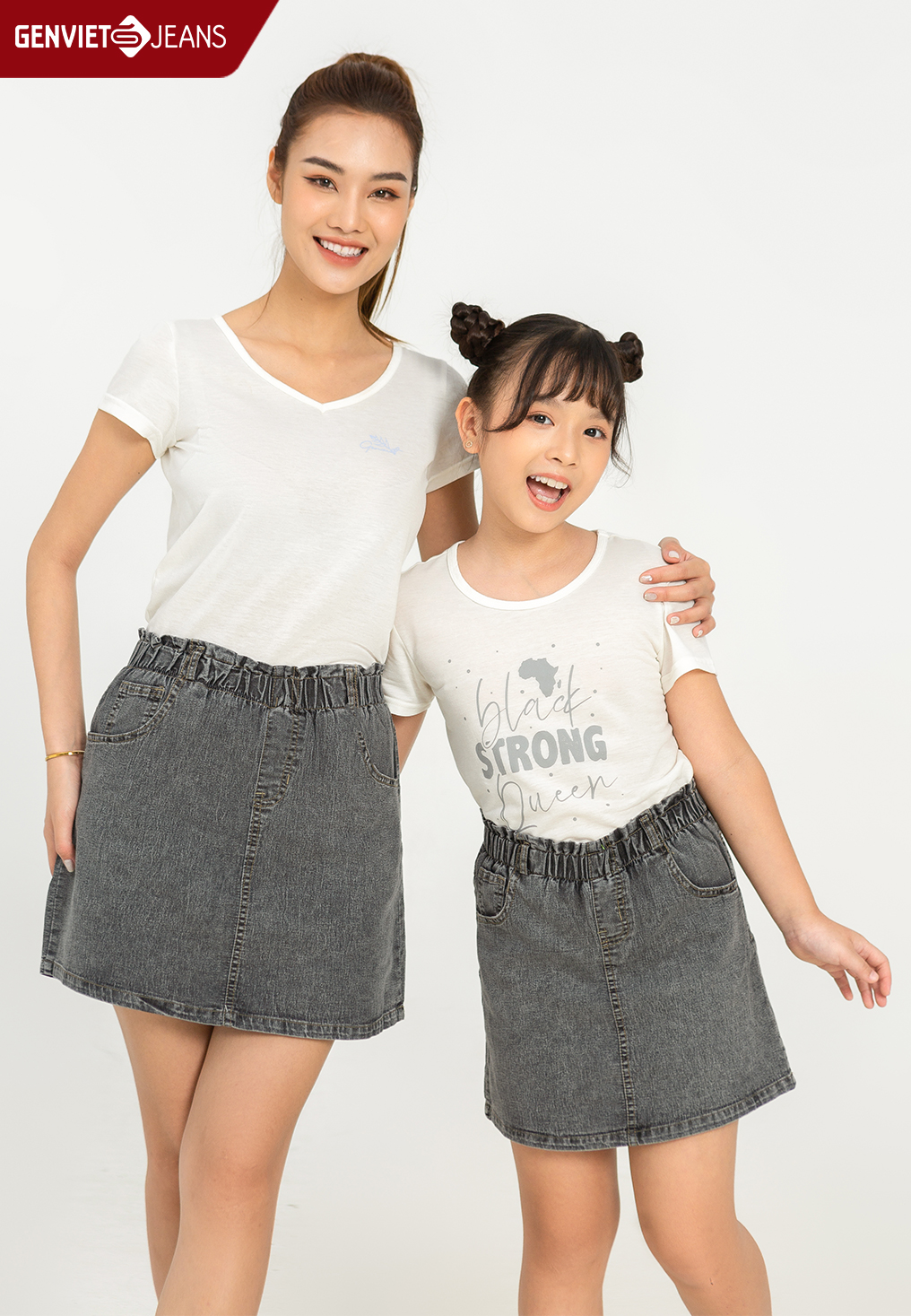 váy yếm jean genviet  Lazadavn