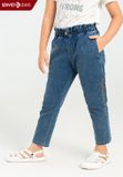  Quần Dài Bé Gái Jeans Col Thụng NQ104J2150 