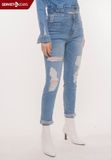  Quần Dài Nữ Jeans Col Cơ Bản TQ103J774 