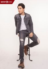 Áo Khoác 1 Lớp Nam Jeans Ôm Vừa T6121J669