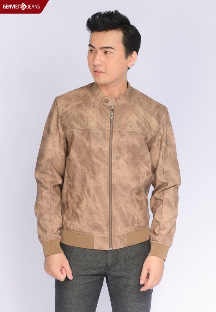 Áo Khoác 2 Lớp Nam Da Bomber T7126D1470