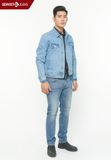  Áo Khoác 1 Lớp Nam Jeans Suông Vừa D6123J668 