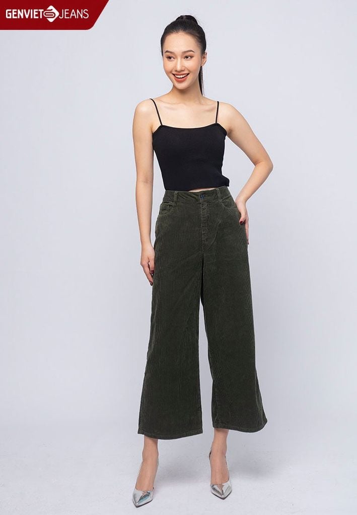 Quần Dài Nữ Nhung Suông TQ224N1268