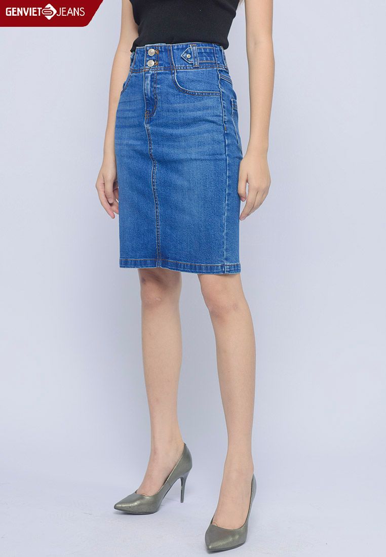  Juyp Nữ Jeans Ôm Vừa DJ321J1322 