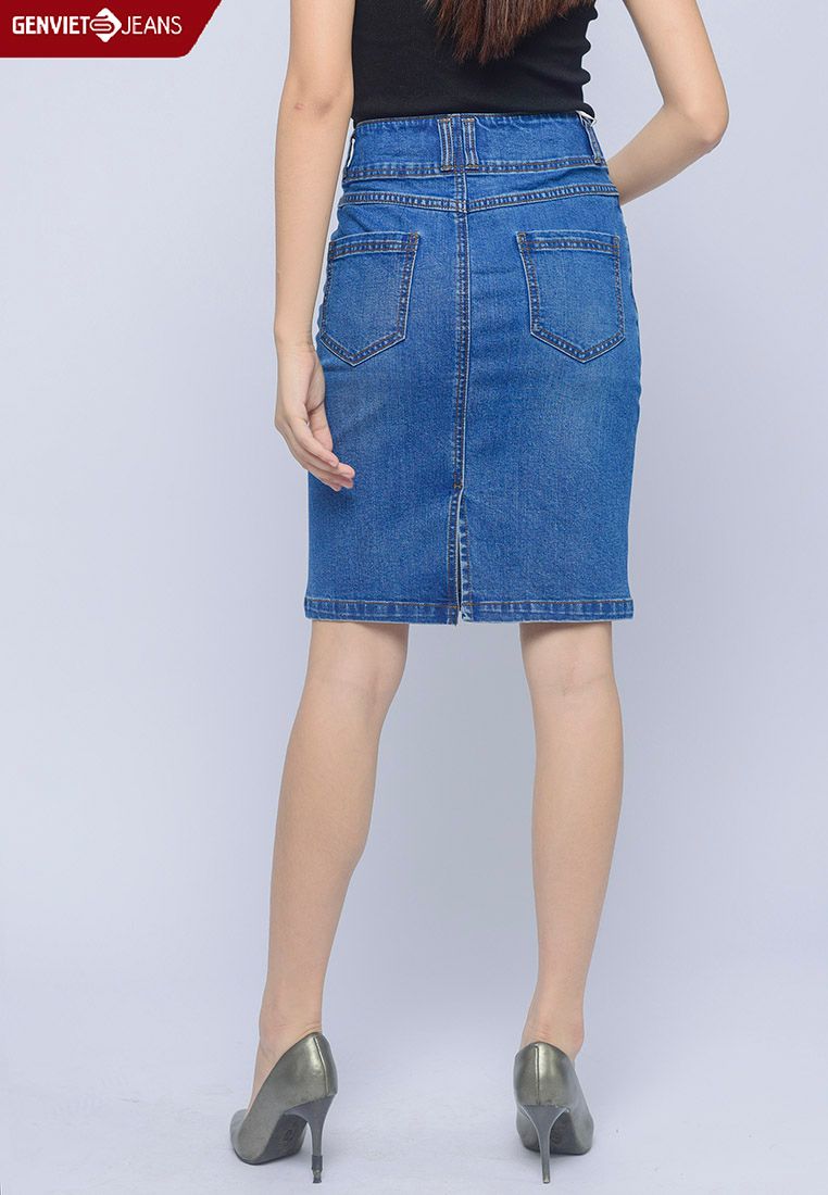  Juyp Nữ Jeans Ôm Vừa DJ321J1322 