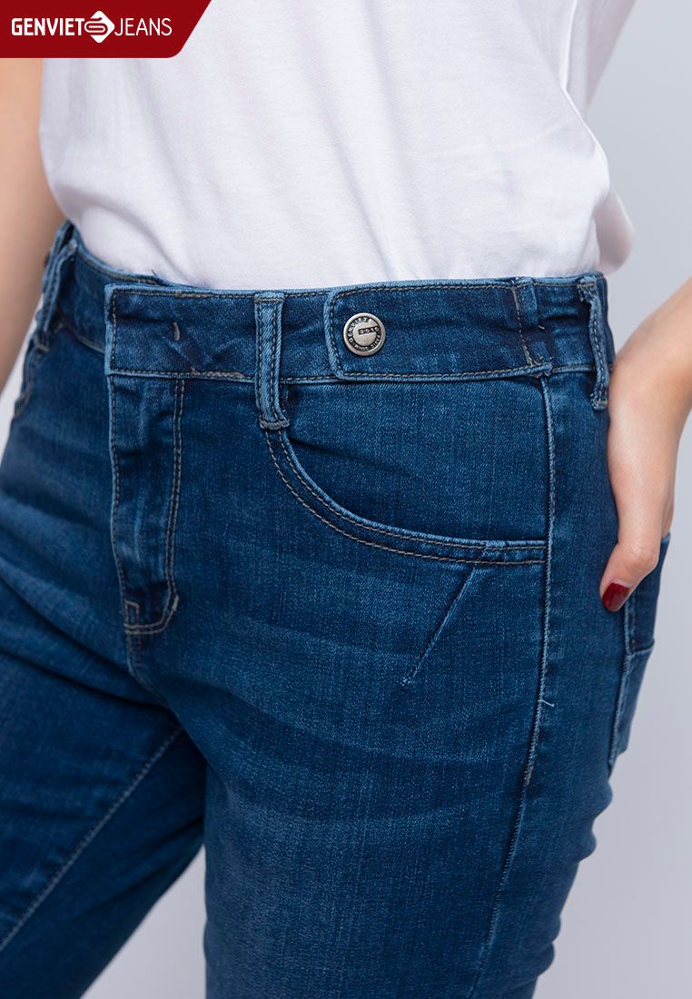  Quần Ngố Nữ Jeans Col Cơ Bản DQ303J963 