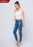  Quần Dài Nữ Jeans Col Ôm XQ102J769 