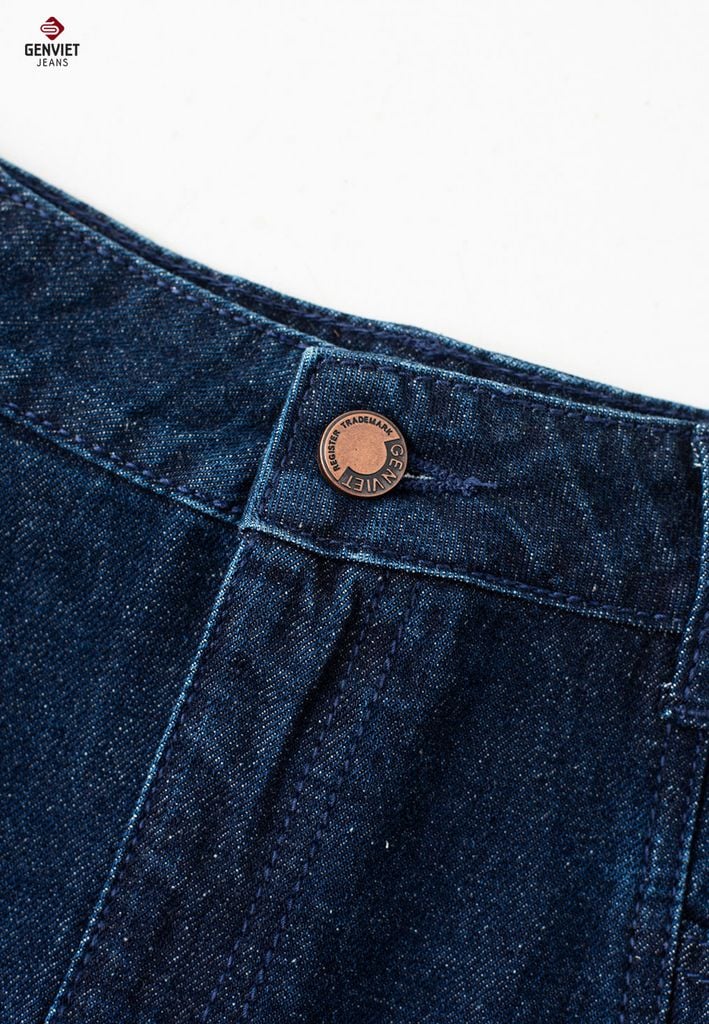 Juyp Dài Jeans Nữ Dáng Xoà TJ227J8413