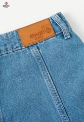 Juyp Dài Jeans Nữ Dáng Xoà TJ227J8413
