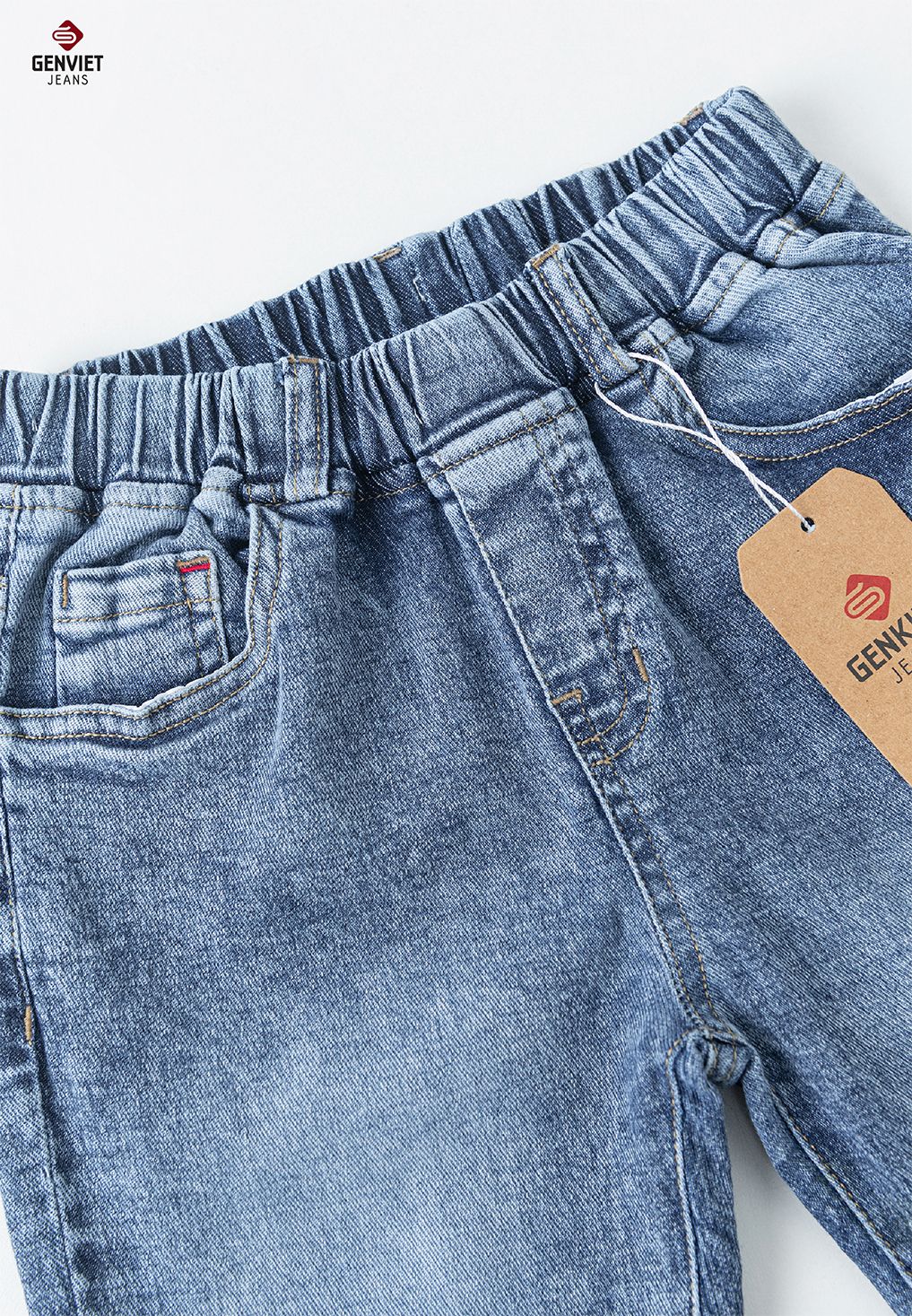  Quần Dài Bé Trai Jeans Col Thụng K1104J8358 