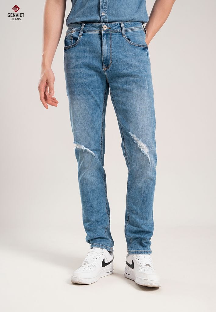 Quần Dài Nam Jeans Col Cơ Bản T1103J8139