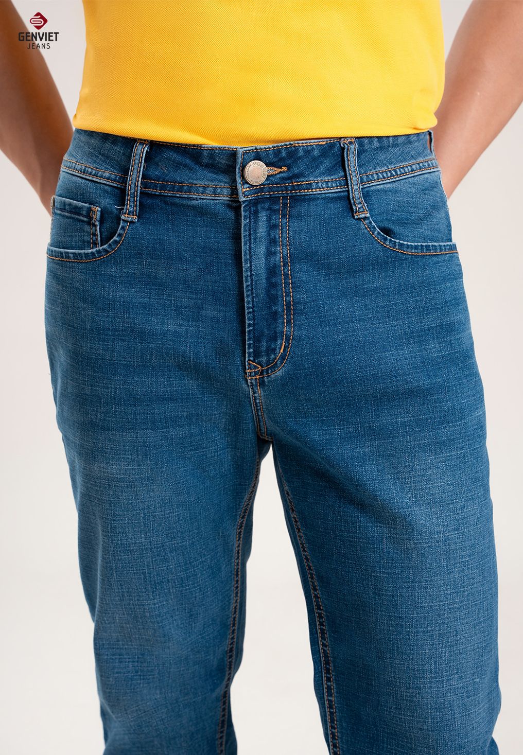  Quần Dài Nam Jeans Đứng D1109J8140 