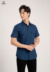  Áo Sơ mi Cộc Tay Nam Cotton D3321C8197 