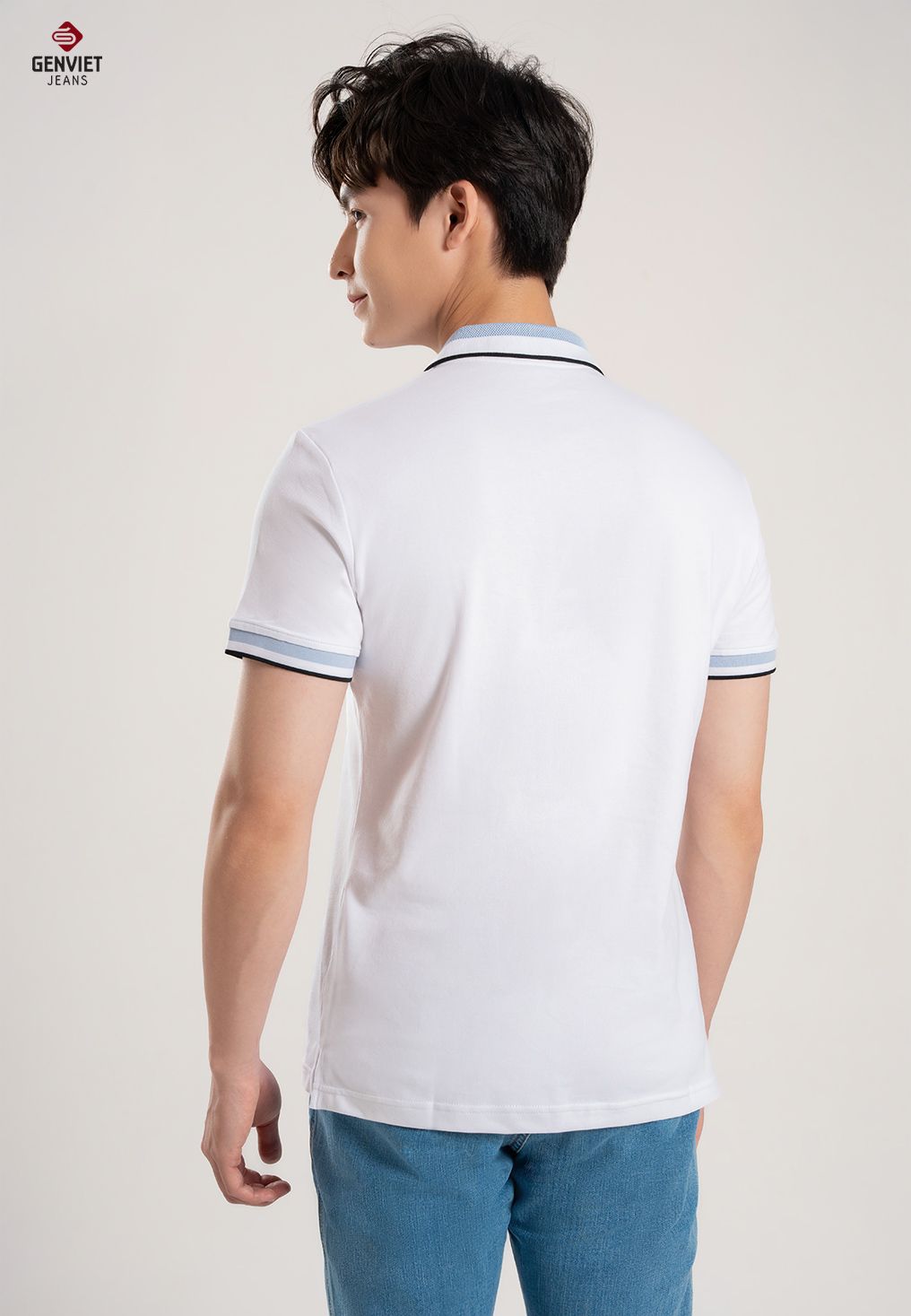  Áo Polo Cộc Tay Nam Cotton Ôm Vừa T5321T8190 