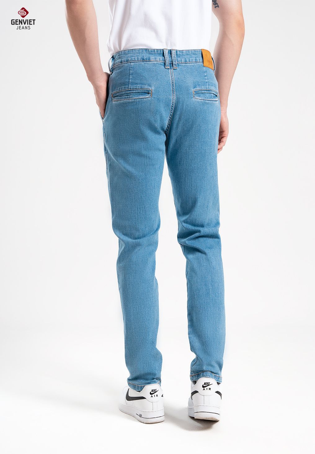  Quần Dài Nam Jeans Col Đứng D1108J8285 