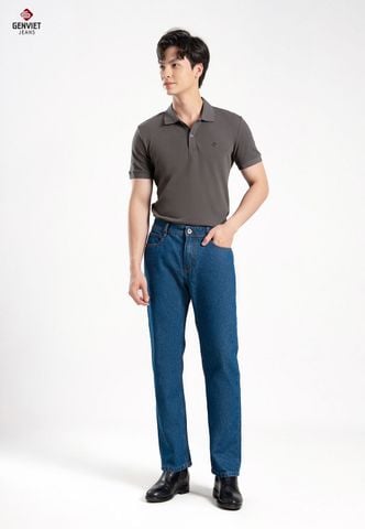 Quần Jeans Nam Ống Đứng D1109J8329