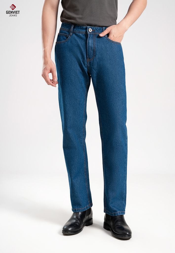 Quần Dài Nam Jeans Đứng D1109J8329