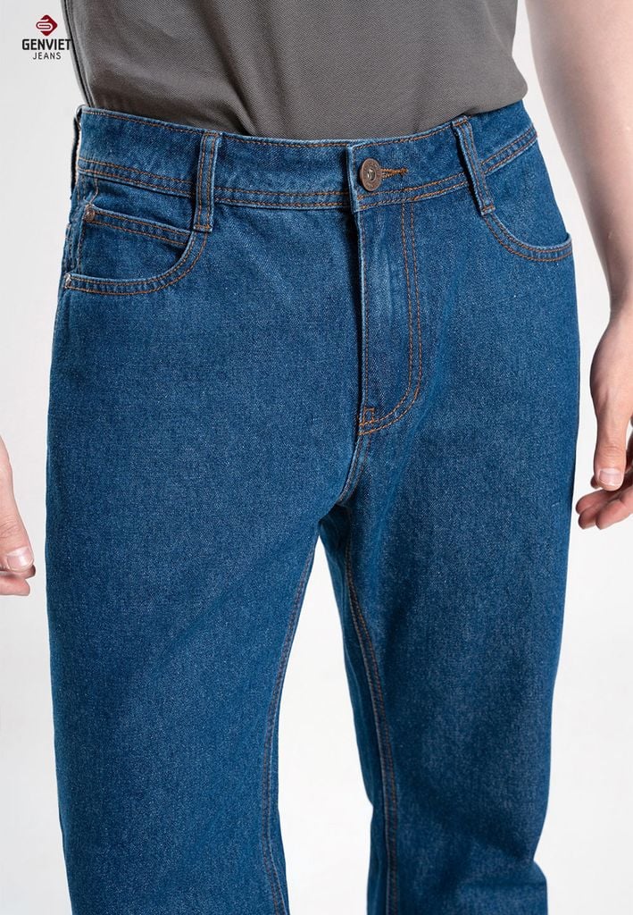 Quần Jeans Nam Ống Đứng D1109J8329