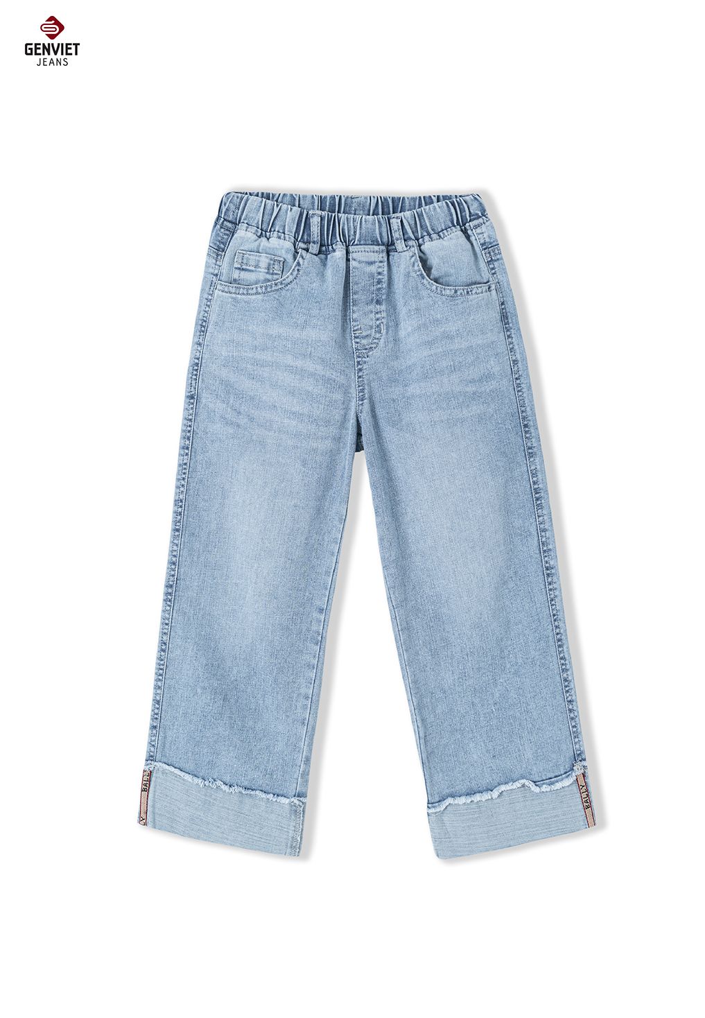  Quần Dài Trẻ Em Jeans Suông KQ124J8479 