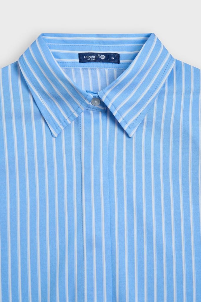 Áo sơ mi dài tay nữ dáng croptop S251.G.TA2229C08959