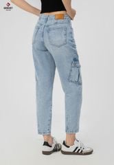Quần Jeans Nữ Dáng Baggy XQ104J8524