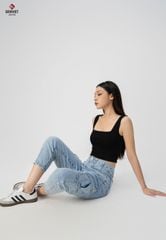 Quần Jeans Nữ Dáng Baggy XQ104J8524