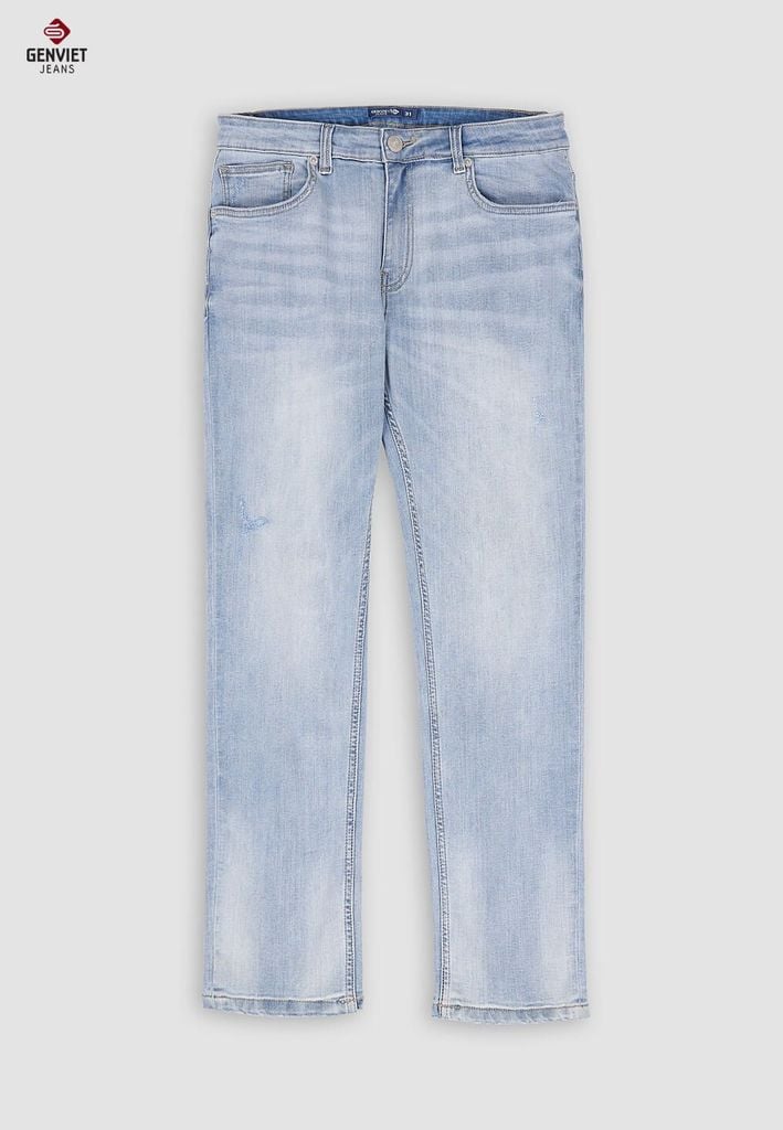 Quần Jeans Nam Ống Col Đứng T1108J8515