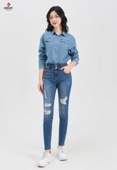 Quần Jeans Nữ Ống Col Vừa TQ103J8158