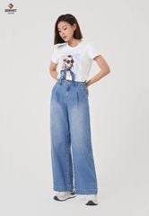 Quần Jeans Nữ Ống Suông XQ124J8530