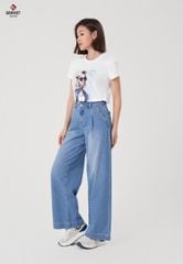 Quần Jeans Nữ Ống Suông XQ124J8530