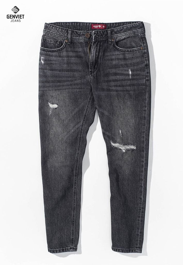 Quần Jeans Nam Ống Col Đứng T1108J8099