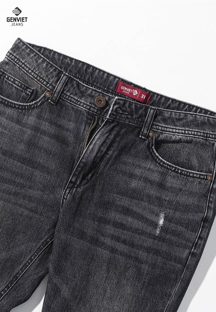 Quần Jeans Nam Ống Col Đứng T1108J8099