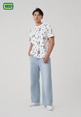 Quần Jeans Nam Ống Suông D1124J8688