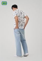 Quần Jeans Nam Ống Suông D1124J8688
