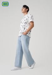 Quần Jeans Nam Ống Suông D1124J8688