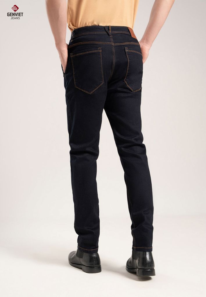 Quần Jeans Nam Ống Col Đứng T1108J8144