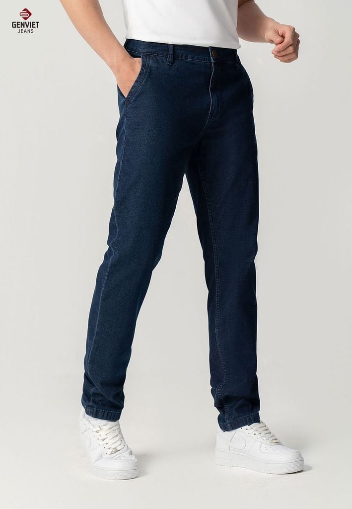 Quần Jeans Nam Ống Col Đứng D1108J8509