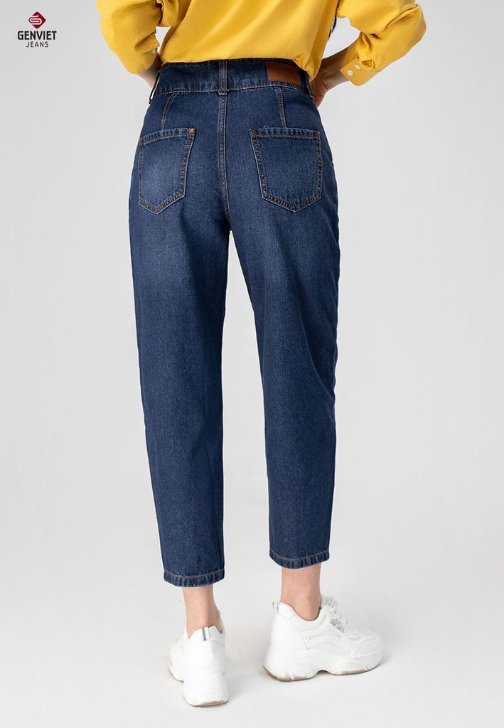 Quần Jeans Nữ Dáng Baggy