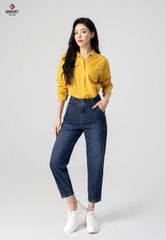 Quần Jeans Nữ Dáng Baggy