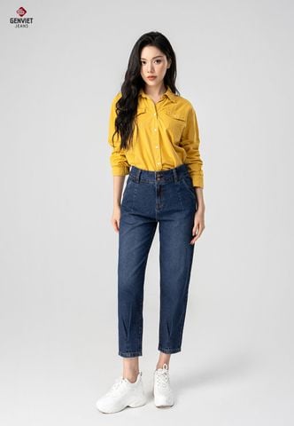 Quần Jeans Nữ Dáng Baggy TQ104J8360