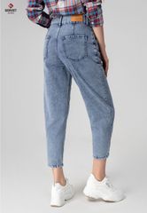 Quần Jeans Nữ Dáng Baggy